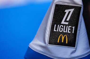 Brassard officiel Ligue 1 McDonald's sur maillot